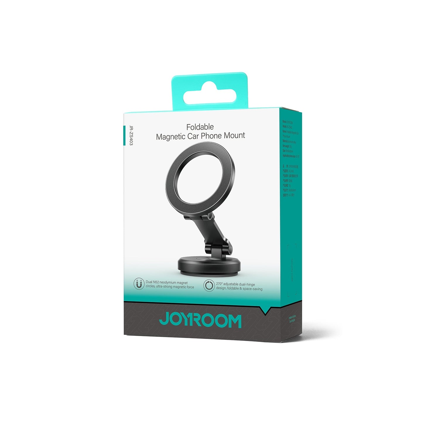 JOYROOM JR-ZS403 Foldable Magnetic Car Phone Mount