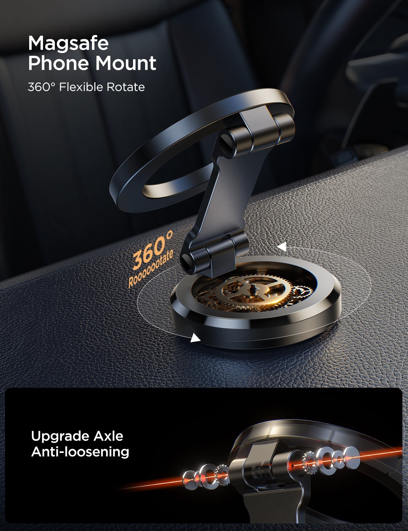 JOYROOM JR-ZS403 Foldable Magnetic Car Phone Mount