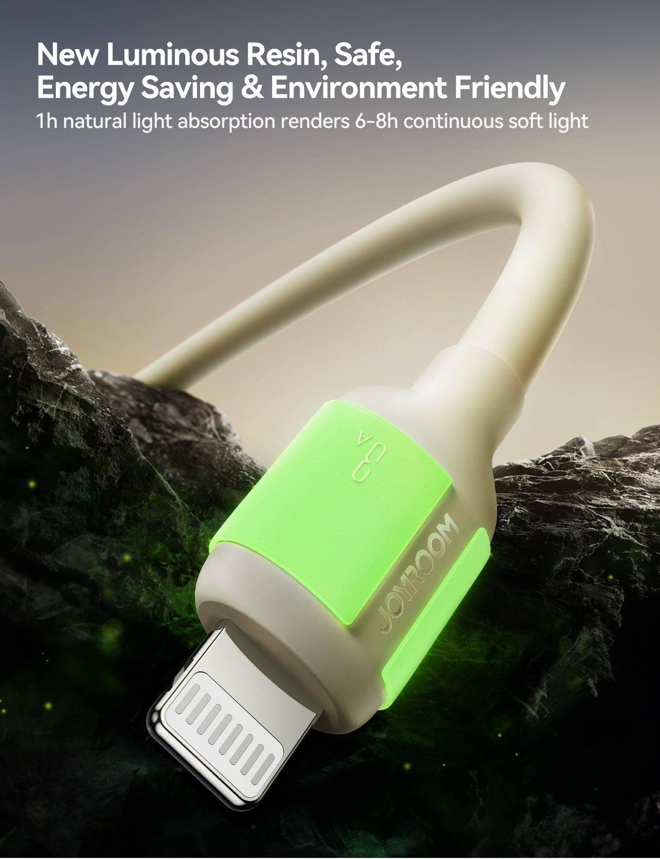 JOYROOM S-A53 Fluorescent Series 3A Fast Charging Data Cable