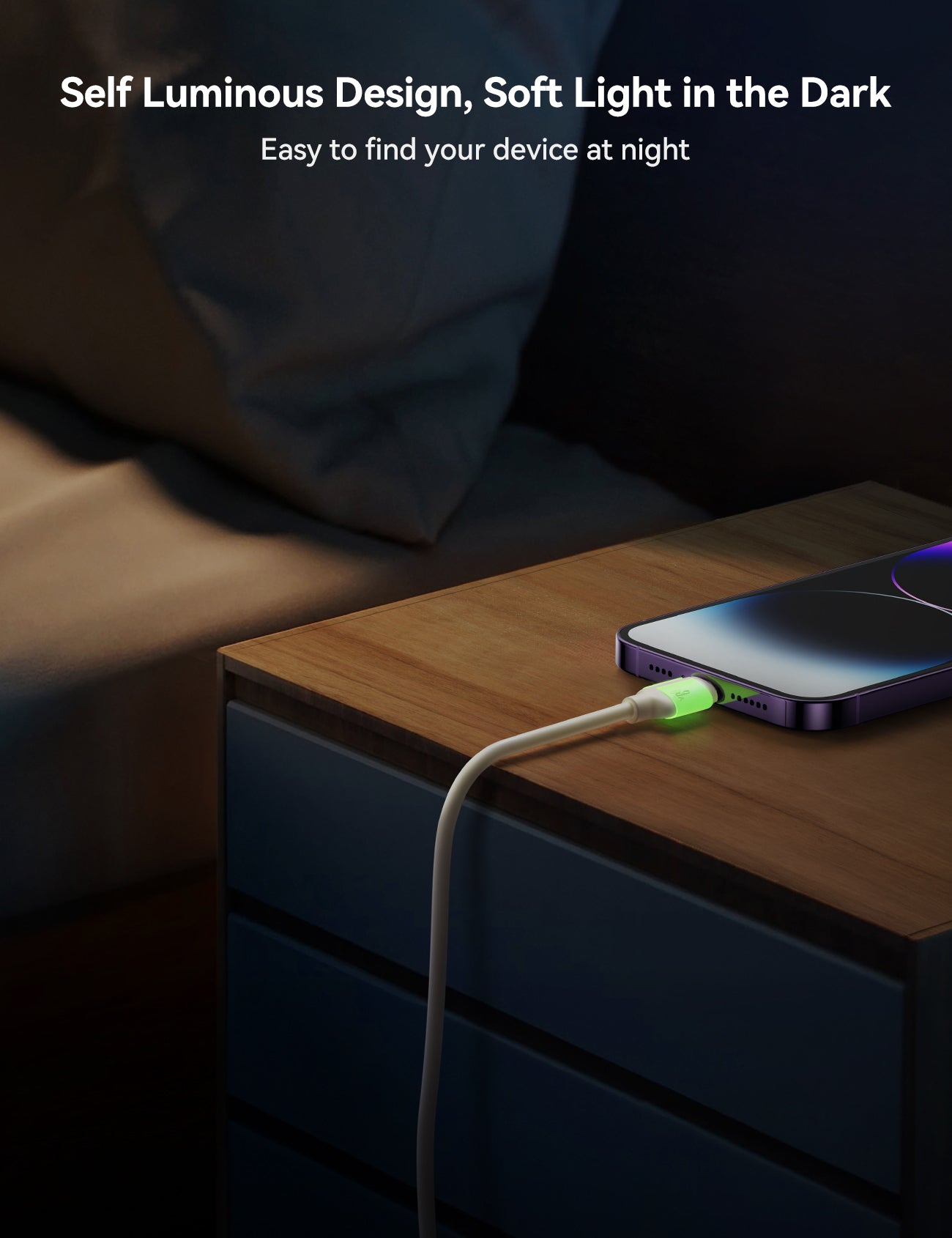 JOYROOM S-A53 Fluorescent Series 3A Fast Charging Data Cable