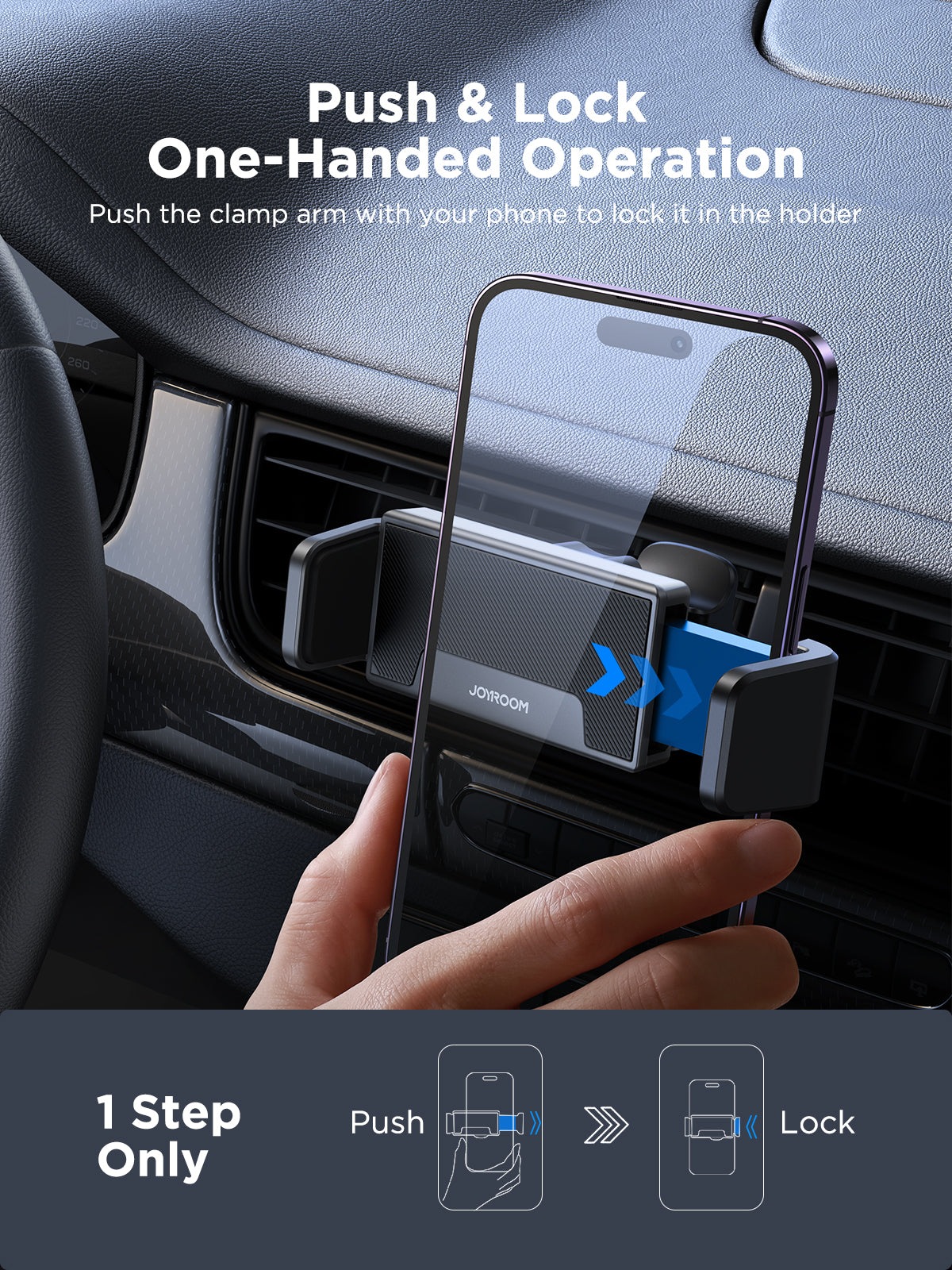 JR-ZS377 Car Phone Mount (Air Vent)