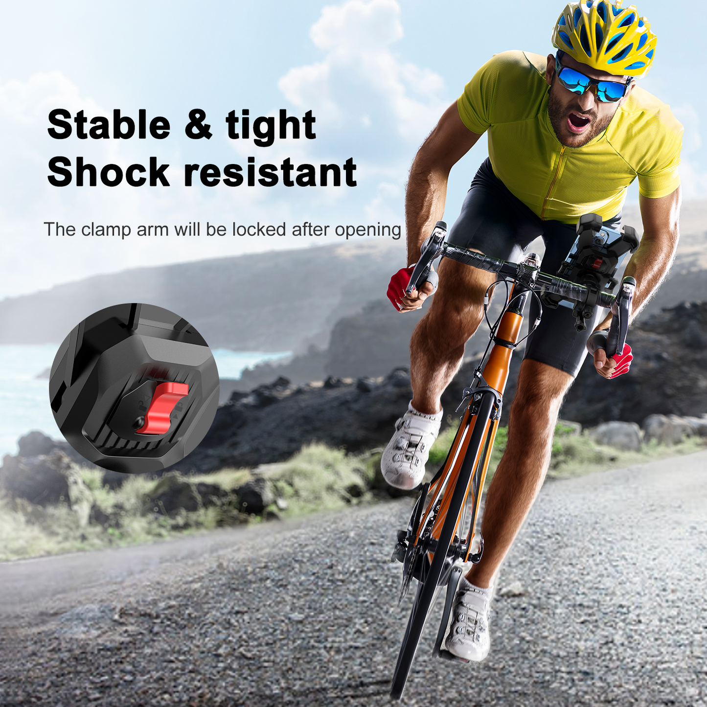 JR-ZS288 Phone Mount (Motorcycle/ Bike)