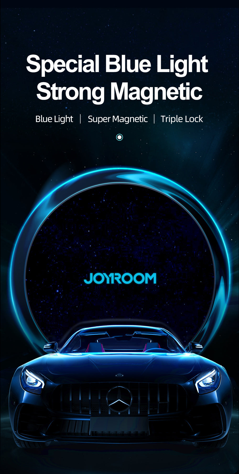 JOYROOM JR-ZS291 Magnetic Wireless Car Charger Holder (Air Vent)