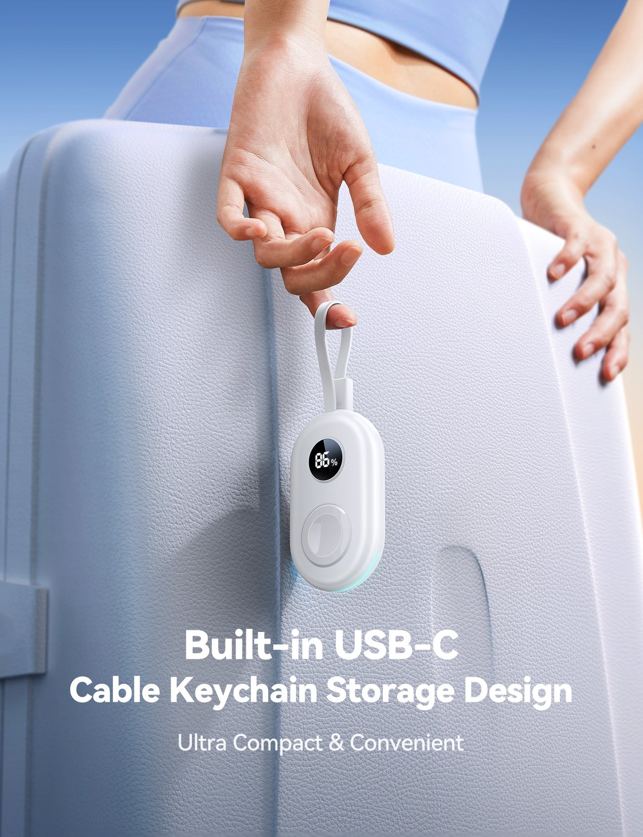 JOYROOM JR-W09 2000 mAh Portable Wireless Watch Charger