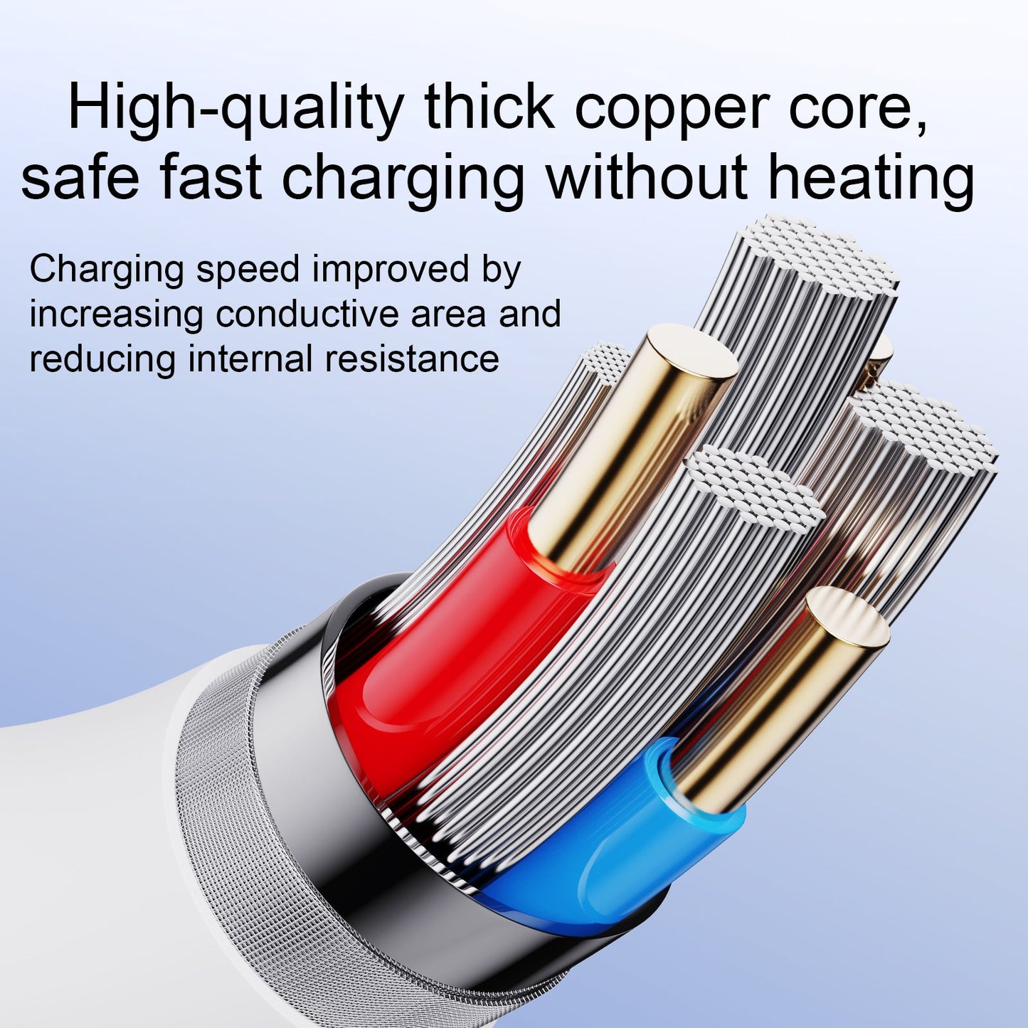 USB-A To Micro Fast Charging Cable 3A