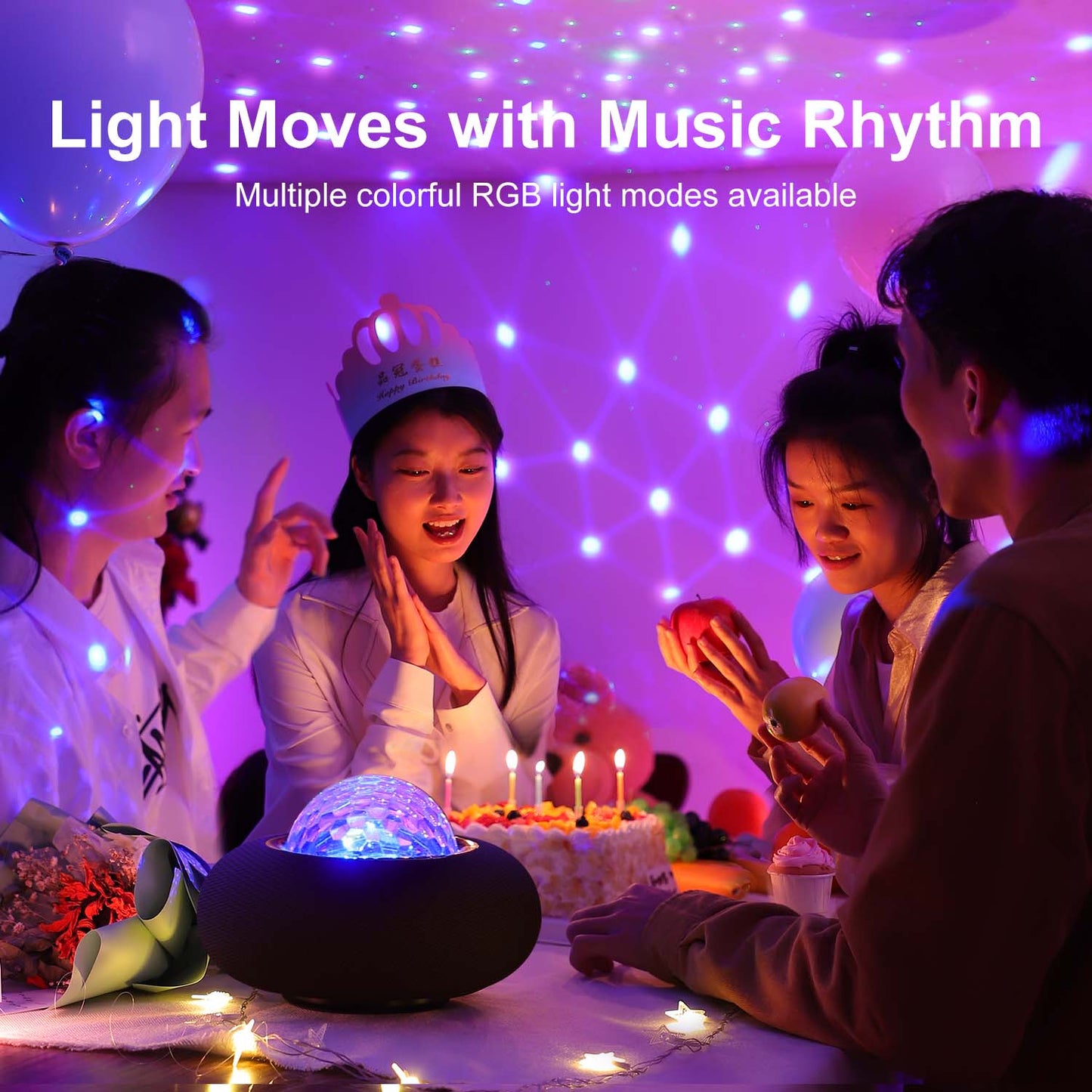JR-MS02 Maya Series RGB Wireless Speaker
