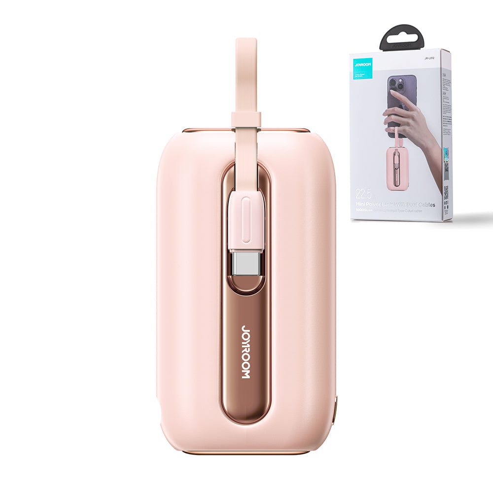 JOYROOM JR-L012 22.5W mini Power Bank 10000mAh with Dual Cables