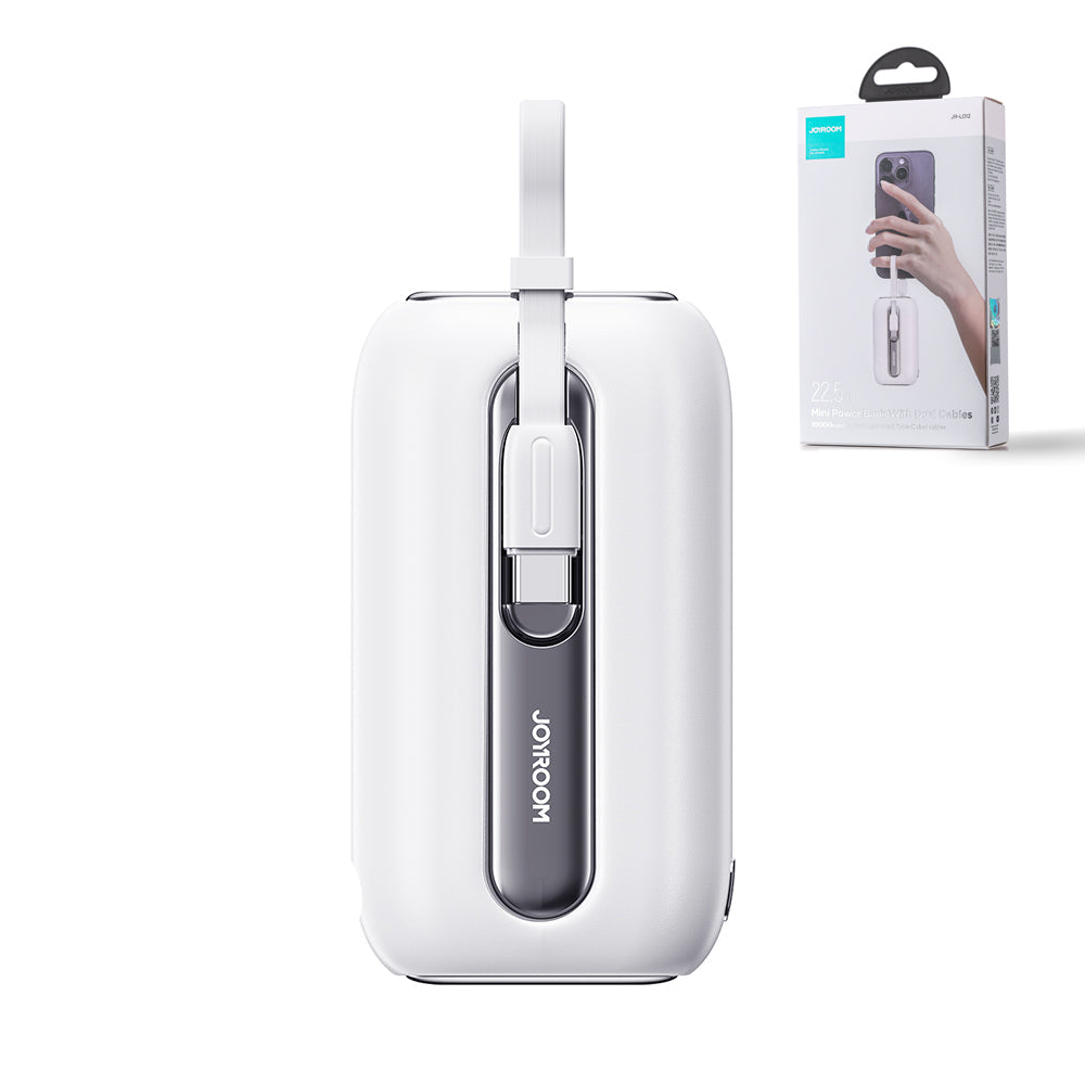 JOYROOM JR-L012 22.5W mini Power Bank 10000mAh with Dual Cables
