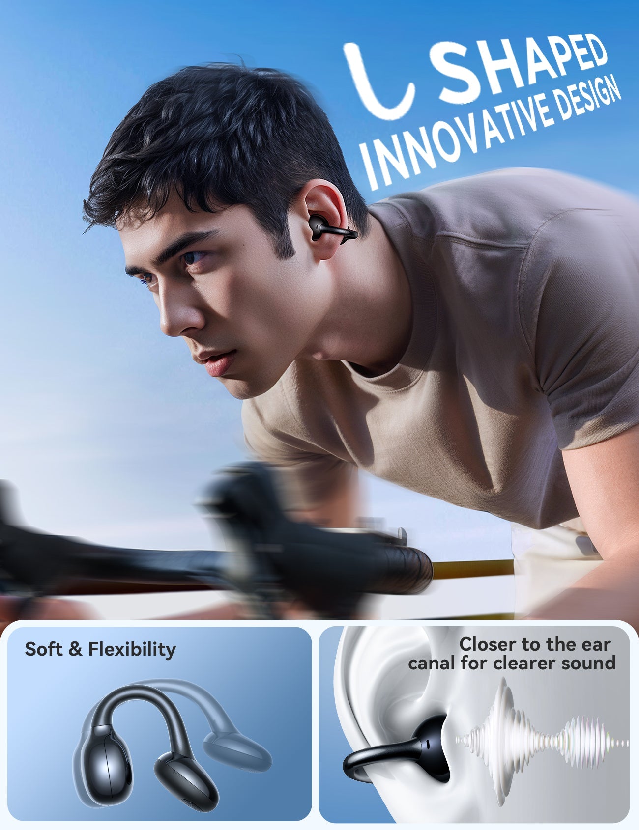 JOYROOM JR-OE3 Clip On Earbuds