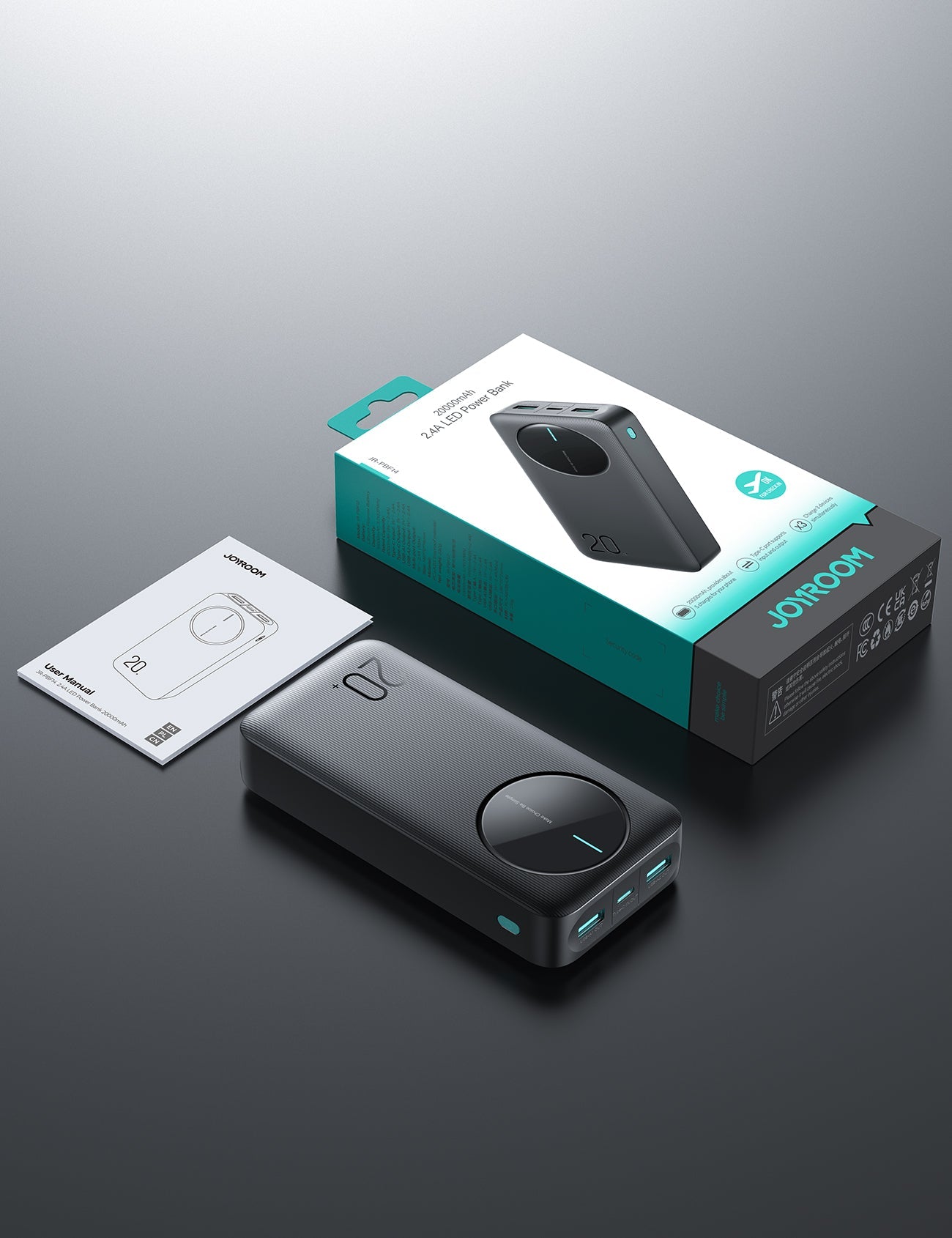 JOYROOM JR-PBF14 LED Power Bank 20000 mAh